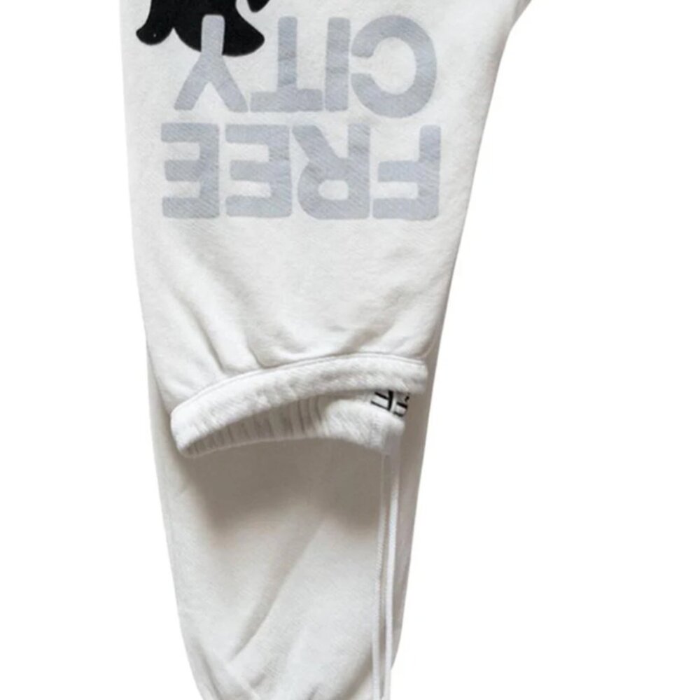FREECITY Superfluff Lux OG White Sweatpants Size XS